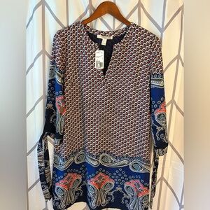 Forever 21 dress in Red and Blue